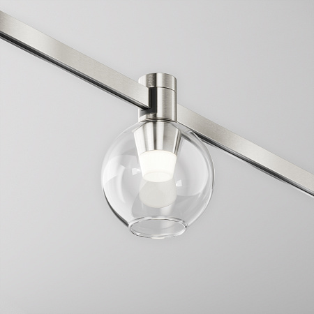 Трековый магнитный светодиодный светильник Maytoni Flarity Bubble TR148-1-3W4K-PT