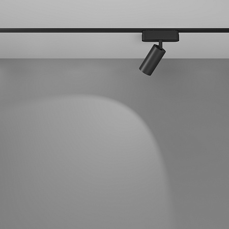 Трековый однофазный магнитный светодиодный светильник Maytoni Radity Focus LED TR103-1-12W4K-M-B