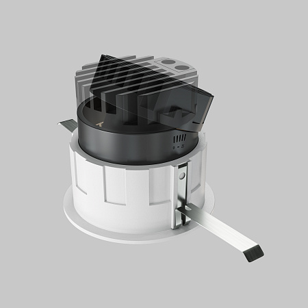 Светильник встраиваемый светодиодный Maytoni Wise DL057-10W3K-W