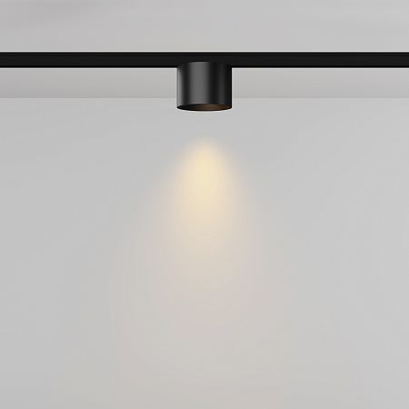 Трековый магнитный светодиодный светильник Maytoni Levity Alfa S TR188-1-5W2.7K-M-B