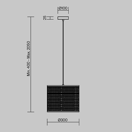 Светильник подвесной Freya Mixture FR5483PL-01B