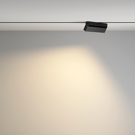 Трековый магнитный однофазный светодиодный светильник Maytoni Points Rot Gravity TR077-2-20W3K-B