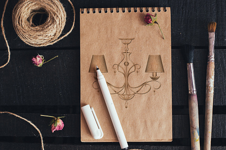 Люстра подвесная Maytoni Monile ARM004-06-W Люстра подвесная Maytoni Monile ARM004-06-W