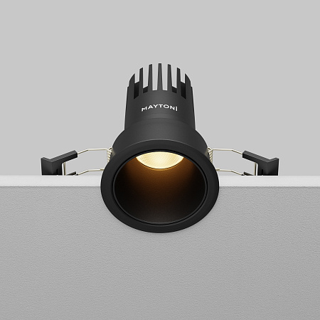 Светильник встраиваемый светодиодный Maytoni Dip DL116-10W-2.7K-B Светильник встраиваемый светодиодный Maytoni Dip DL116-10W-2.7K-B