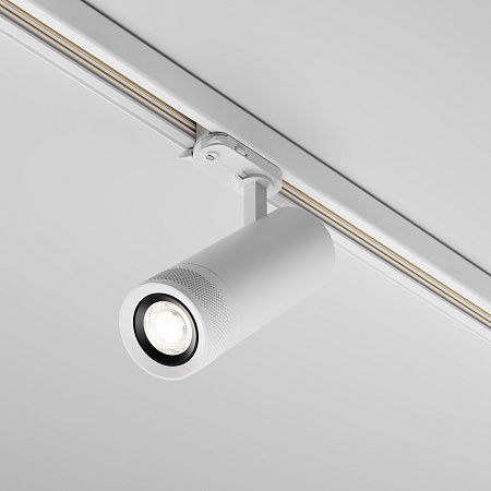 Трековый трехфазный светодиодный светильник Maytoni Trinity Focus Zoom TR198-3-20W4K-Z-W