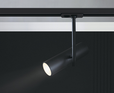 Трековый светильник для однофазного шинопровода Maytoni Unity Elti TR005-1-GU10-B