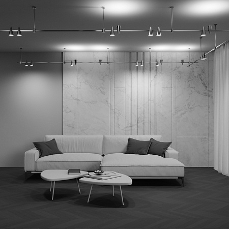 Трековый магнитный светодиодный светильник  Maytoni Flarity Keila TR146-1-5W3K-BS