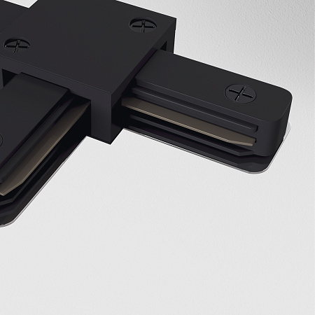 Коннектор Т-образный для однофазного шинопровода Maytoni Unity TRA001CT-11B