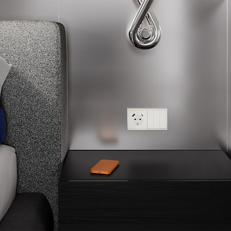 Клавиши для выключателя/переключателя трехклавишного Voltum S70 (хлопок) VLS000513