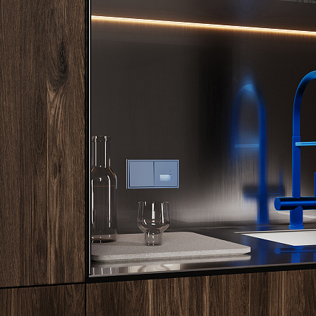 Накладка для подсветки светодиодной с датчиком Voltum S70 (деним) VLS002415 Накладка для подсветки светодиодной с датчиком Voltum S70 (деним) VLS002415