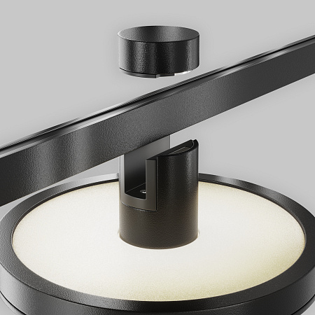 Трековый однофазный светодиодный светильник Maytoni Flarity Plato TR152-1-7W4K-B Трековый однофазный светодиодный светильник Maytoni Flarity Plato TR152-1-7W4K-B