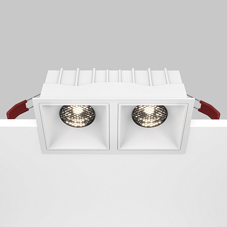 Светильник встраиваемый светодиодный Maytoni Alfa LED DL043-02-15W4K-SQ-W