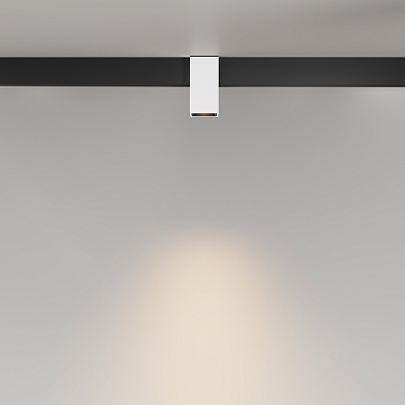 Трековый магнитный светодиодный светильник Maytoni Exility Alfa TR121-2-7W3K-W