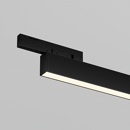 Трековый магнитный светодиодный светильник Maytoni Levity Basis TR192-1-21W3K-B