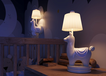 Настольная лампа светодиодная Maytoni Senor Alpaca MOD377TL-L5W3K