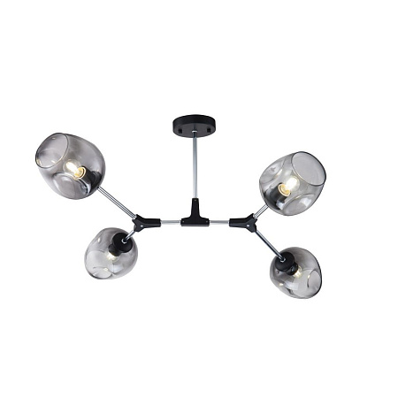 Люстра на штанге Freya Desi FR5006CL-04B Люстра на штанге Freya Desi FR5006CL-04B