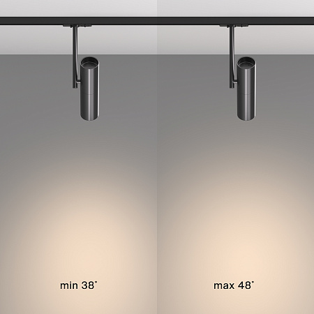 Трековый светильник для однофазного шинопровода Maytoni Unity Elti TR005-1-GU10-B