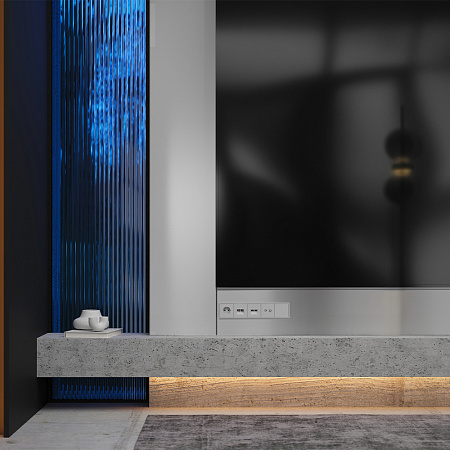 Заглушка с суппортом Voltum S70 (серый) VLS080116 Заглушка с суппортом Voltum S70 (серый) VLS080116