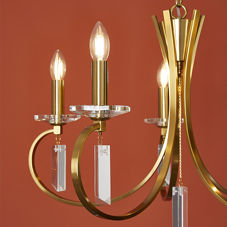 Люстра подвесная Freya Harvest FR2040PL-05BS Люстра подвесная Freya Harvest FR2040PL-05BS