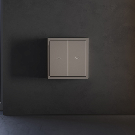 Клавиши для выключателя жалюзи Voltum S70 (капучино) VLS002514 Клавиши для выключателя жалюзи Voltum S70 (капучино) VLS002514