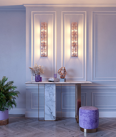 Настенный светильник Maytoni Facet MOD094WL-03G Настенный светильник Maytoni Facet MOD094WL-03G