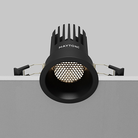 Светильник встраиваемый светодиодный Maytoni Dip DL117-15W-4K-B Светильник встраиваемый светодиодный Maytoni Dip DL117-15W-4K-B