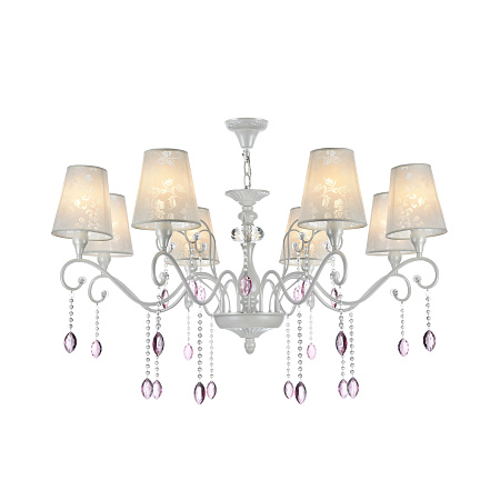 Люстра подвесная Freya Adelaide FR2306-PL-08-W