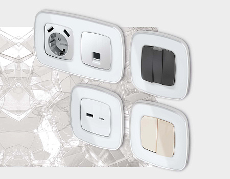 Рамка 4-постовая Ambrella Volt OMEGA Coint OF640134