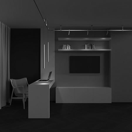 Трековый магнитный светодиодный светильник Maytoni Flarity Focus Led TR156-1-5W3K-BS