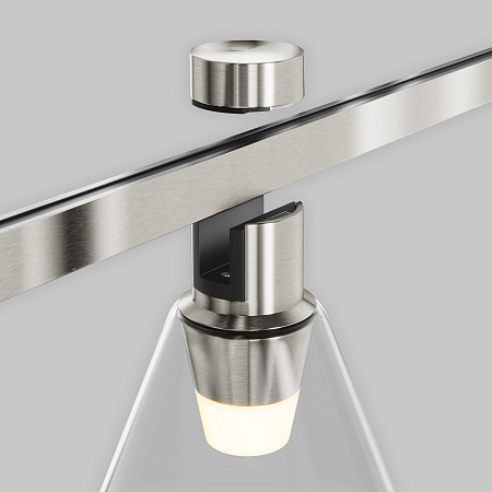 Трековый магнитный светодиодный светильник Maytoni Flarity Bianca TR147-1-3W3K-PT