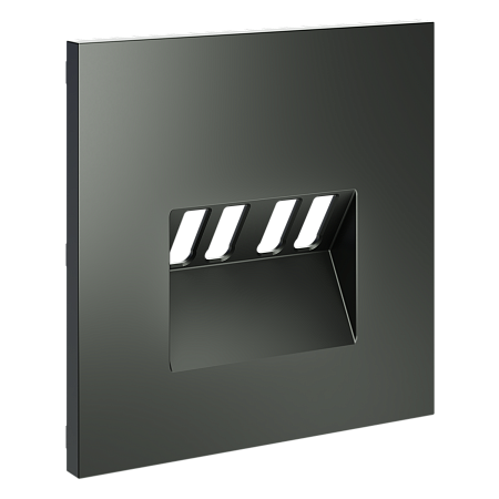 Накладка для розетки акустической 4-местной Voltum S70 (титан) VLS001506