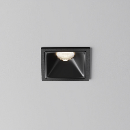 Светильник встраиваемый светодиодный Maytoni Alfa LED DL043-01-10W4K-SQ-B-1