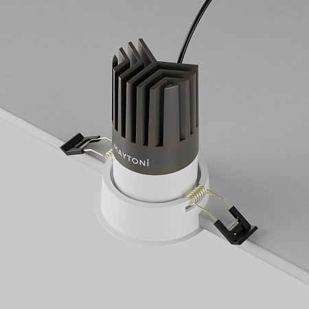 Светильник встраиваемый светодиодный Maytoni Dip DL118-15W-3K-W