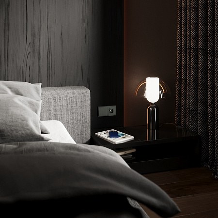 Выключатель двухклавишный перекрестный встраиваемый 10А Voltum S70 (титан) VLS020506 Выключатель двухклавишный перекрестный встраиваемый 10А Voltum S70 (титан) VLS020506