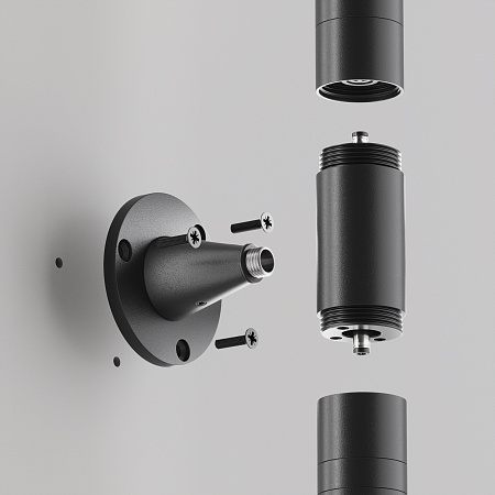 Фиксатор для накладного монтажа системы Maytoni Shelf CA026BS-B Фиксатор для накладного монтажа системы Maytoni Shelf CA026BS-B