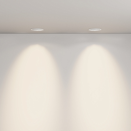 Светильник встраиваемый светодиодный Maytoni Lens DL105-12W3K-W