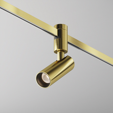 Трековый магнитный светодиодный светильник  Maytoni Flarity Focus Led TR144-1-5W3K-W-BS