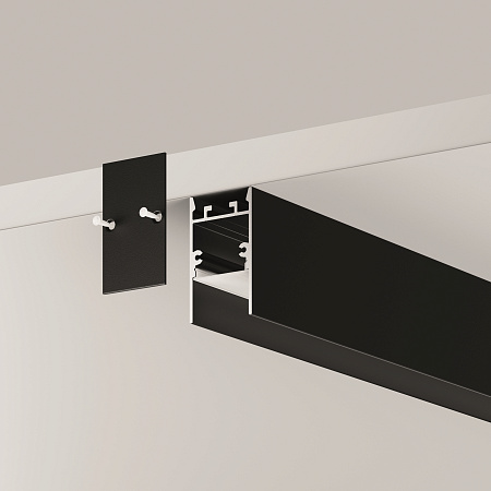 Алюминиевый профиль накладной-подвесной Maytoni ALM-2542-B-2M 633010 Алюминиевый профиль накладной-подвесной Maytoni ALM-2542-B-2M 633010