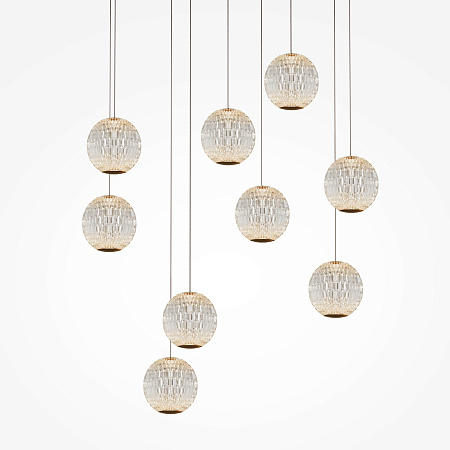 Люстра подвесная светодиодная Maytoni Sapphire MOD293PL-L56BS3K Люстра подвесная светодиодная Maytoni Sapphire MOD293PL-L56BS3K