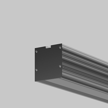 Комплект заглушек (для профиля 50×50) 2 шт., Maytoni ALM-5050T-B-EC 642047