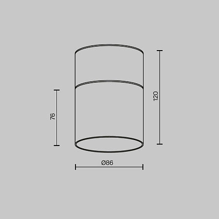 Светильник потолочный Maytoni Glory C094CL-GX53-W