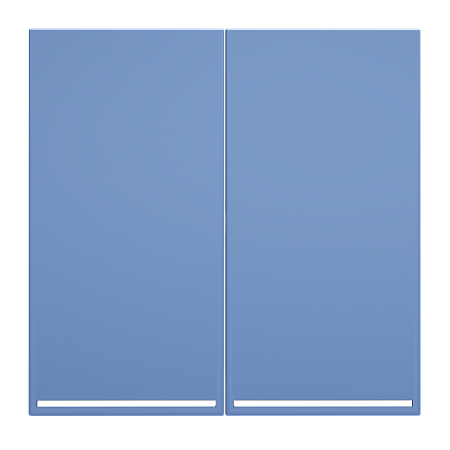 Клавиши для выключателя/переключателя двухклавишного с подсветкой Voltum S70 (деним) VLS000415