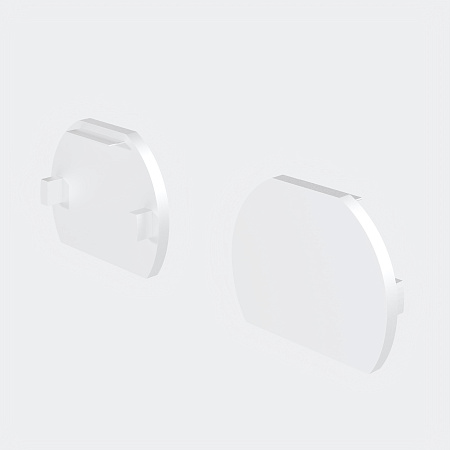 Заглушки для круглого низкопрофильного шинопровода 2шт. Maytoni Exility TRAM034EC-R-41W