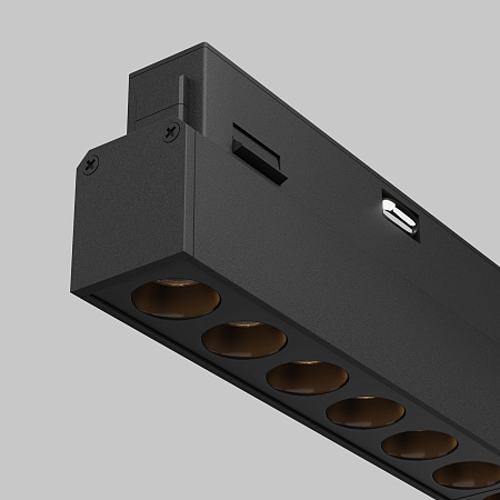 Трековый магнитный светодиодный светильник Maytoni EXILITY Points TR031-2-18W2.7K-B