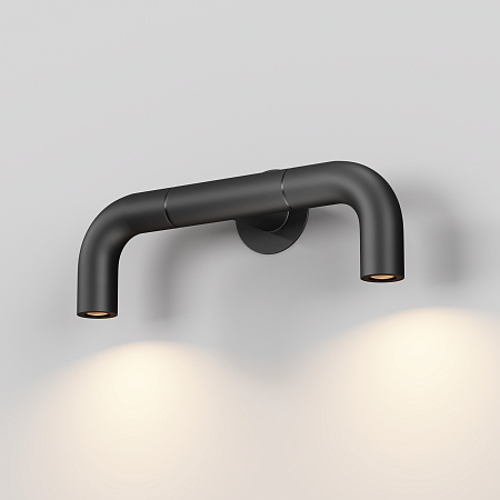 Уличный настенный светодиодный светильник Maytoni Sleek O477WL-L4GF3K