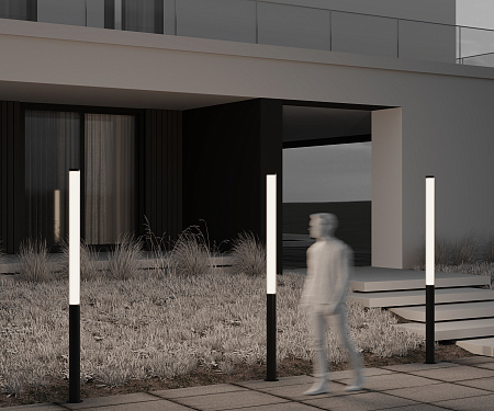 Уличный ландшафтный светодиодный светильник Maytoni Ster O467FL-L100B3K Уличный ландшафтный светодиодный светильник Maytoni Ster O467FL-L100B3K