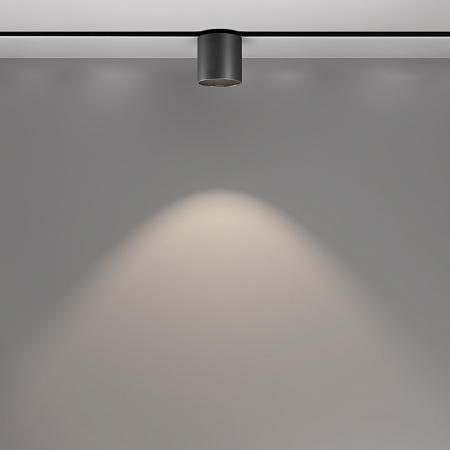 Трековый магнитный светодиодный светильник Maytoni Exility Alfa S TR132-2-7W4K-B