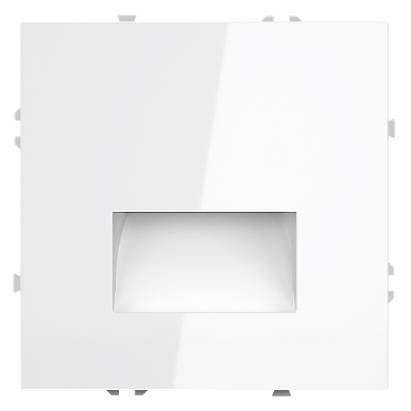 Подсветка светодиодная встраиваемая VOLTUM S70, (белый глянцевый) VLS070601