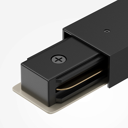 Коннектор питания прямой с вводом питания Maytoni Unity TRA001CB-11B