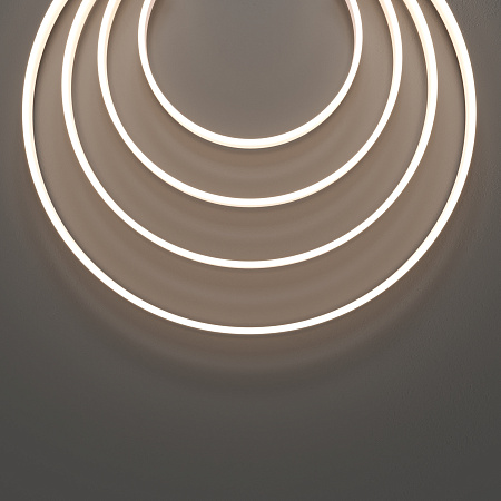 Гибкий неон 10 Вт/м 3000К 24V IP20 Maytoni Изгиб поперек оптической оси 432029